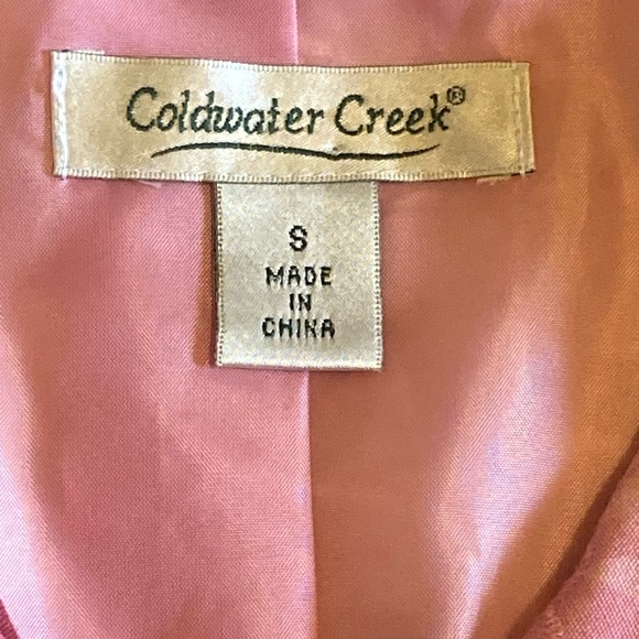 🪷NWOT🪷 Coldwater Creek Cotton Jacket, Size S - Picture 6 of 11